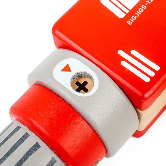 Bigjigs Toys Lesena vrtalna naprava