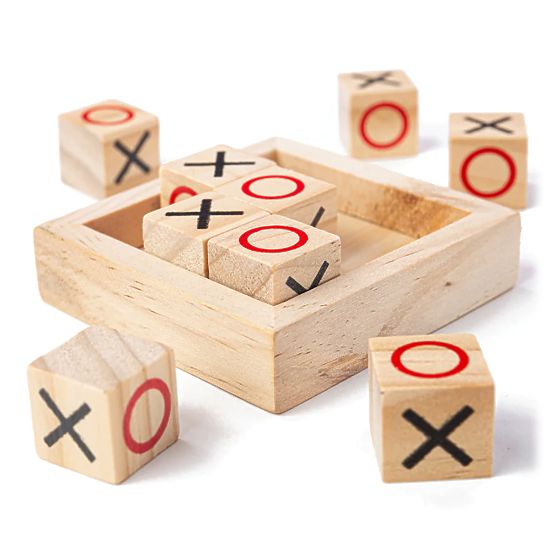 Bigjigs Toys Lesene tic-tac-toe kocke
