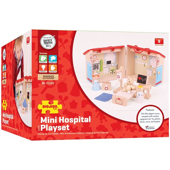 Bigjigs Toys Medvedja bolnišnica