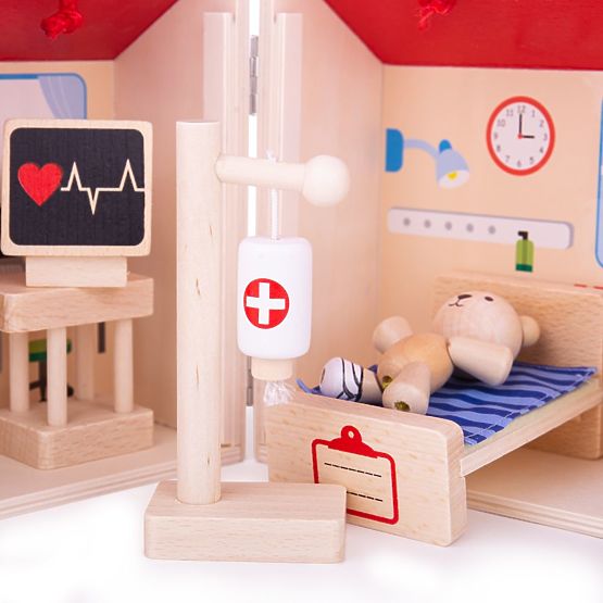 Bigjigs Toys Medvedja bolnišnica
