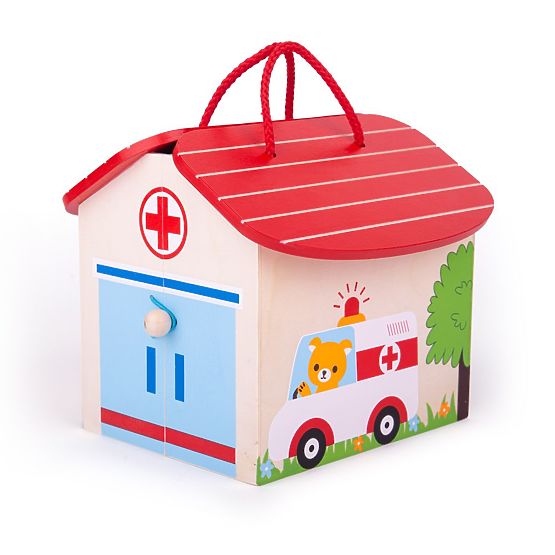 Bigjigs Toys Medvedja bolnišnica