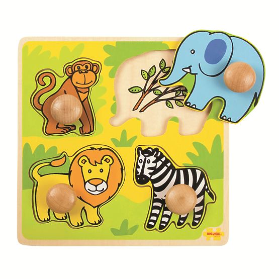 Bigjigs Toys moja prva safari uganka
