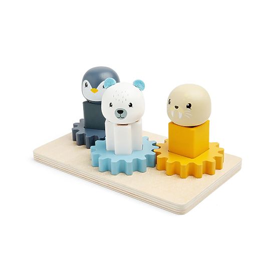 Bigjigs Toys Motorična plošča Artic