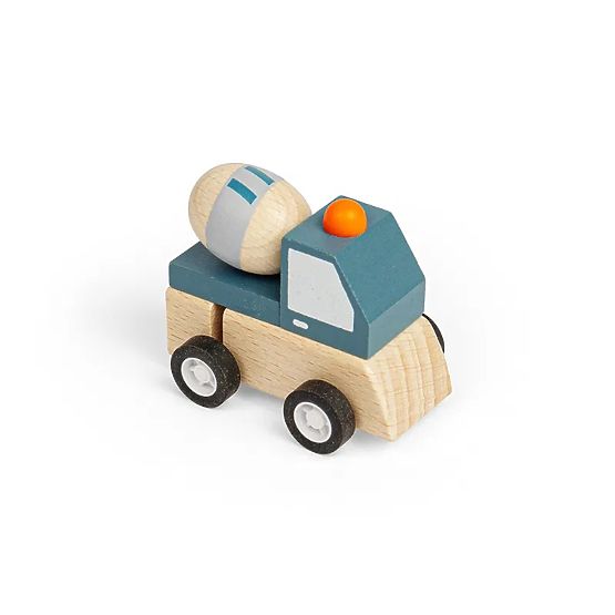 Bigjigs Toys Navijalni gradbeni avtomobil Mešalec