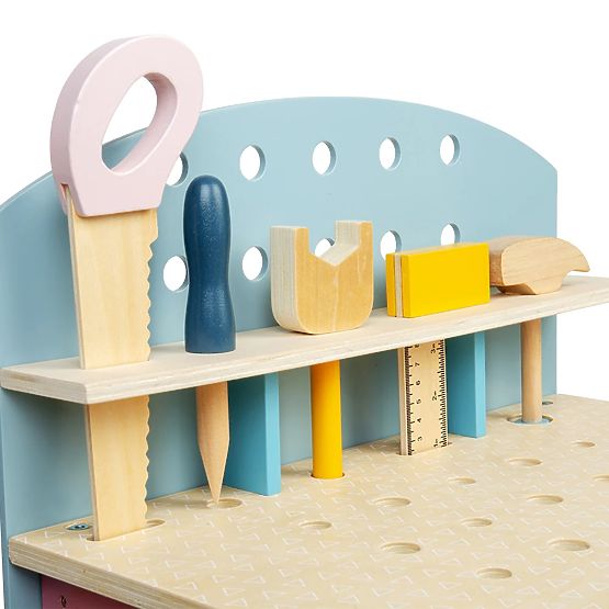 Bigjigs Toys Otroška delovna miza z orodjem