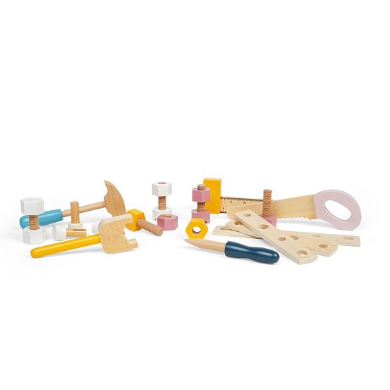 Bigjigs Toys Otroška delovna miza z orodjem