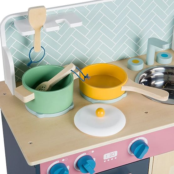 Bigjigs Toys Otroška kuhinja v skandinavskem slogu