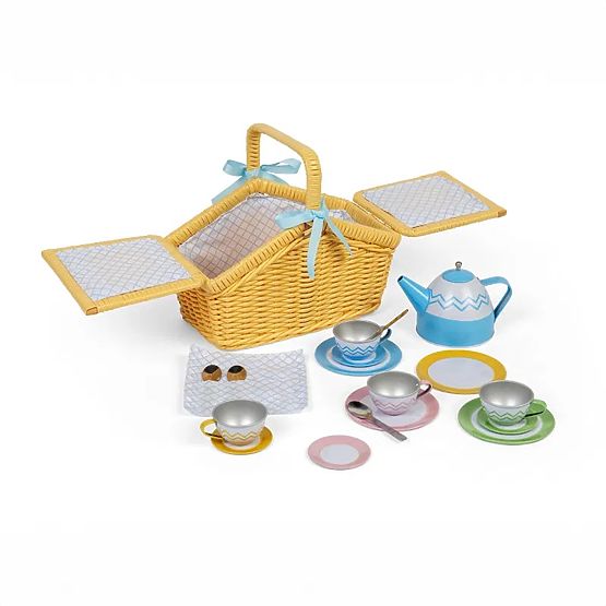 Bigjigs Toys Piknik set v košari