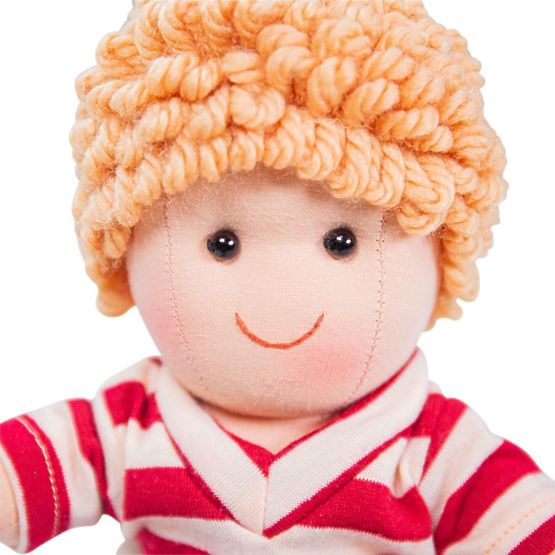 Bigjigs Toys Punčka iz blaga Harry 28 cm