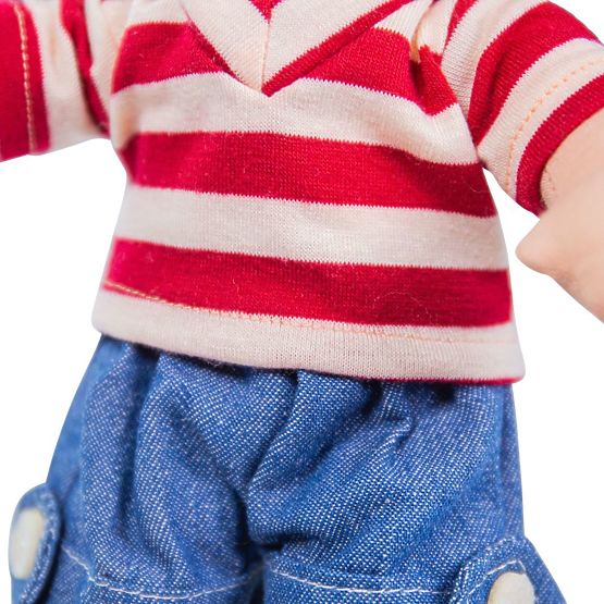 Bigjigs Toys Punčka iz blaga Harry 28 cm