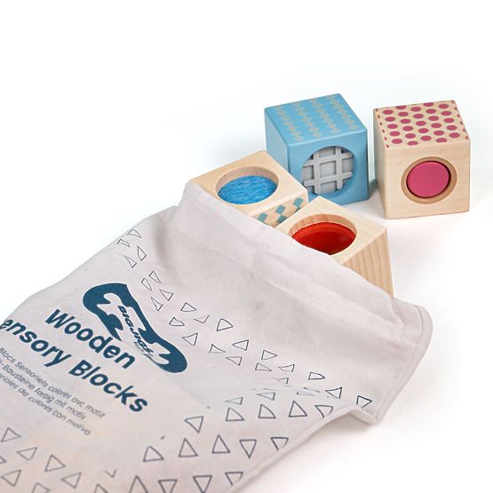 Bigjigs Toys Senzorične kocke