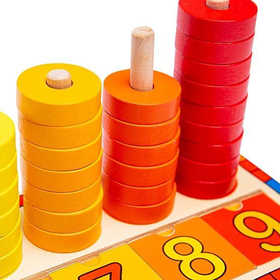 Bigjigs Toys Sestavljanka s številkami