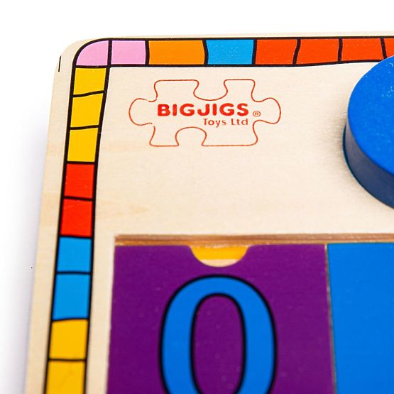 Bigjigs Toys Sestavljanka s številkami
