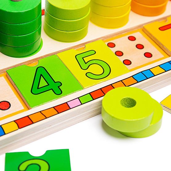 Bigjigs Toys Sestavljanka s številkami