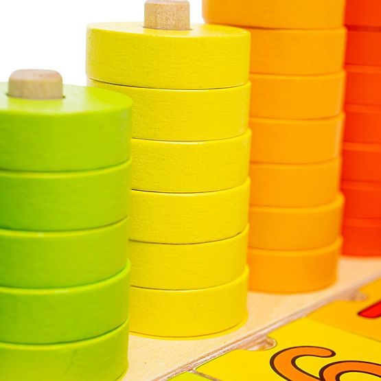 Bigjigs Toys Sestavljanka s številkami
