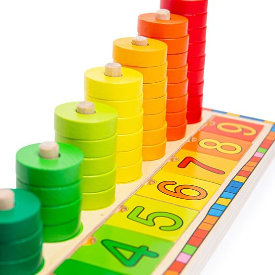 Bigjigs Toys Sestavljanka s številkami