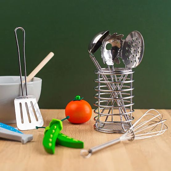Bigjigs Toys Set kuhinjskih pripomočkov