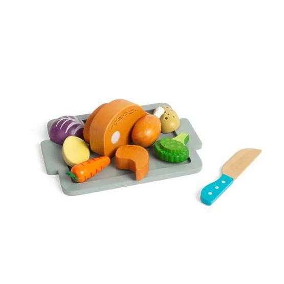 Bigjigs Toys Set Pečena piščanca z zelenjavo