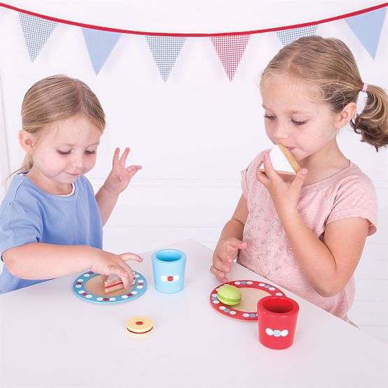 Bigjigs Toys Set prigrizek s pikami