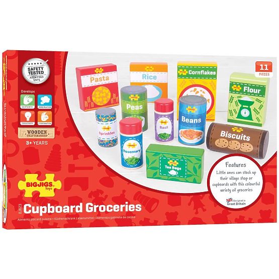 Bigjigs Toys Set trajnih živil