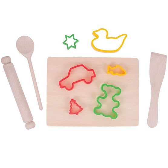Bigjigs Toys Set za peko s kalupi