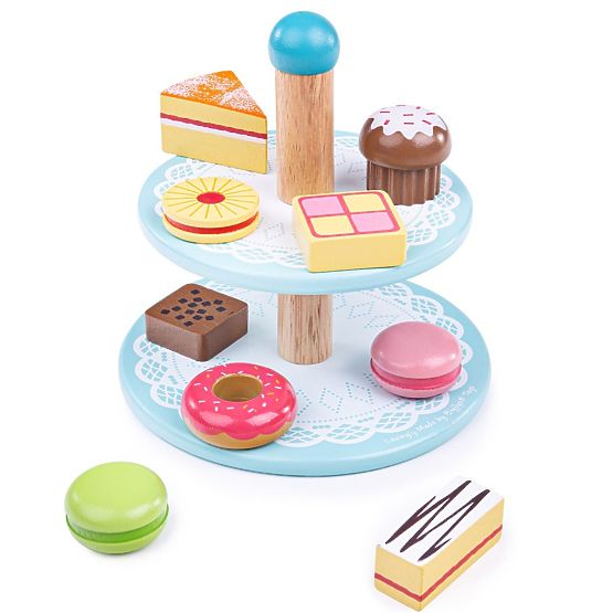 Bigjigs Toys Stojalo s torticami