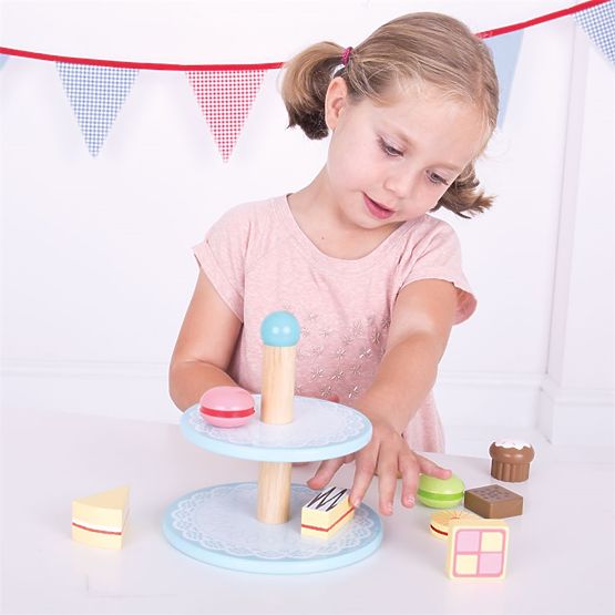 Bigjigs Toys Stojalo s torticami
