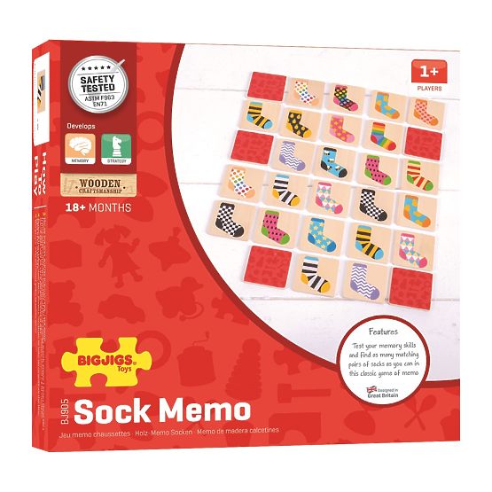 Bigjigs Toys Stroj za luknjanje nogavic