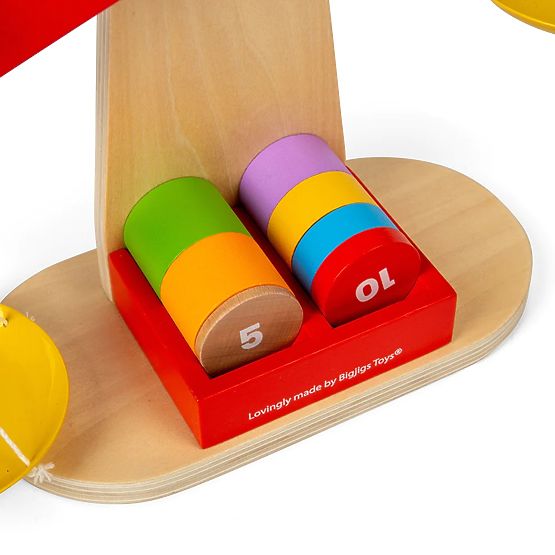 Bigjigs Toys Tehtnica z uravnoteženimi utežmi