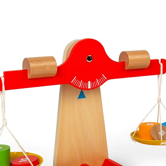 Bigjigs Toys Tehtnica z uravnoteženimi utežmi