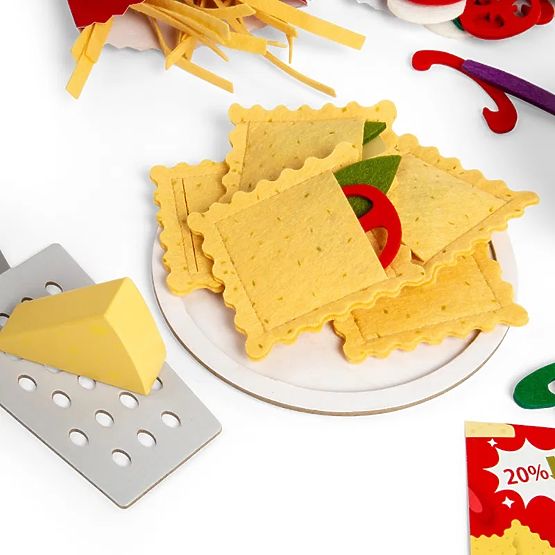 Bigjigs Toys Testenine za dva