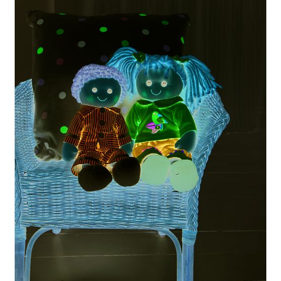 Bigjigs Toys Tkanina lutka Arthur 34 cm