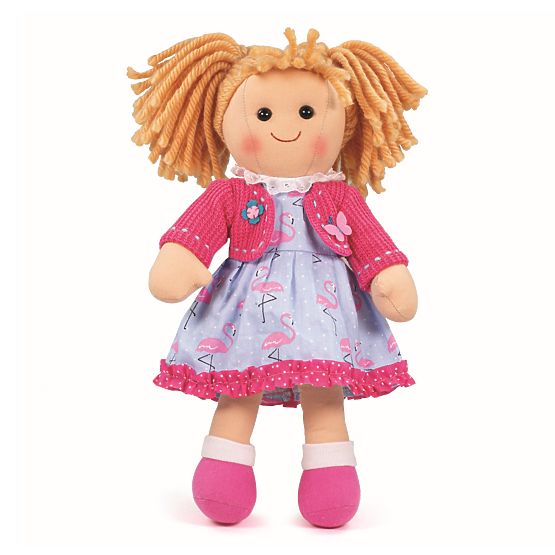 Bigjigs Toys Tkanina lutka Maggie 34cm