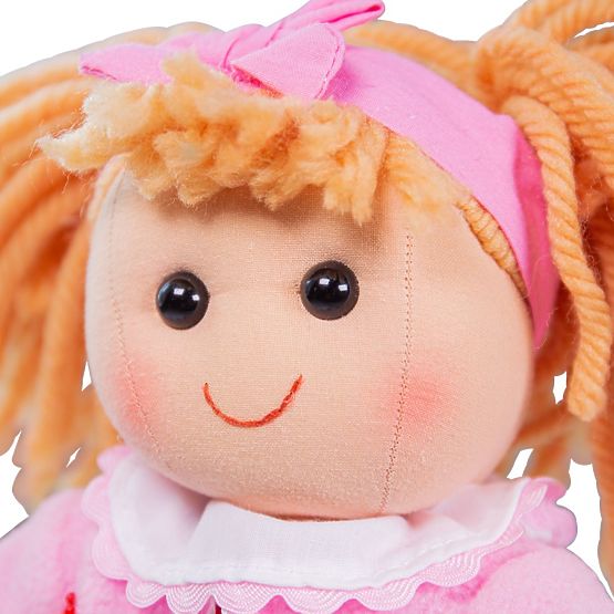 Bigjigs Toys Tkanina punčka Kelly 34 cm