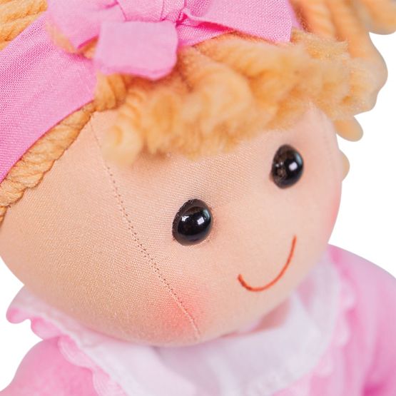 Bigjigs Toys Tkanina punčka Kelly 34 cm