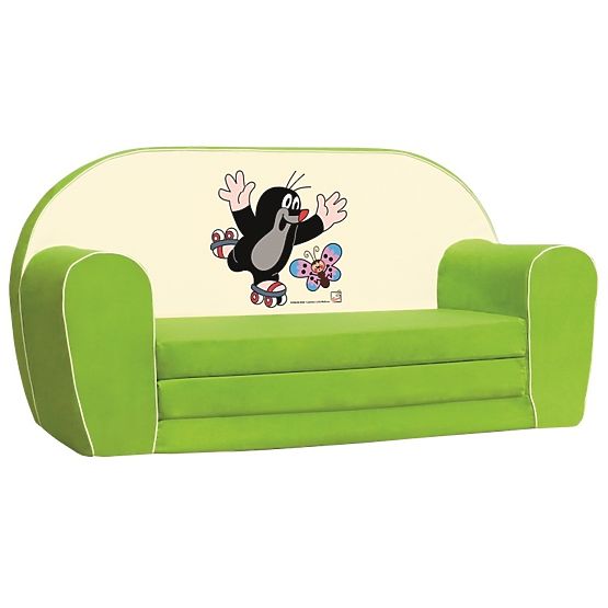 Bino Mini pohovka Krteček, zelená