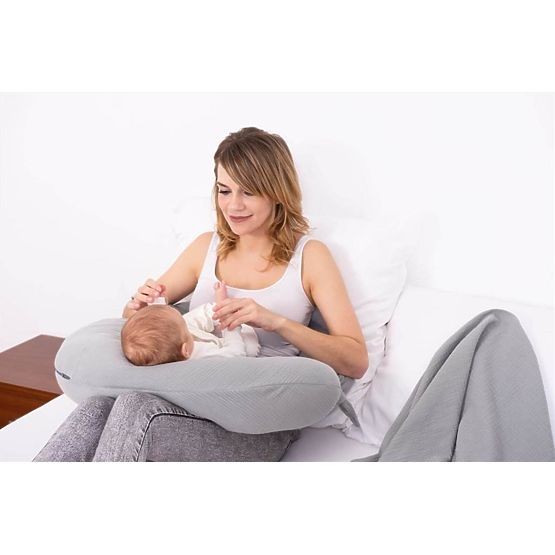 Blazina MOON MUSLIN 260cm - siva