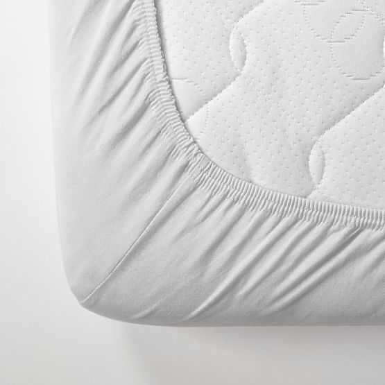 Bombažna rjuha 200x180 cm - bela