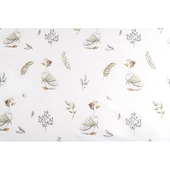 Bombažna rjuha z elastiko - Gosi (120x60 cm)