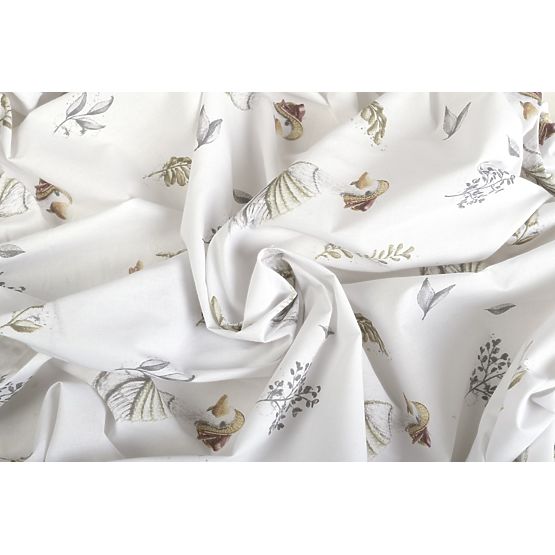 Bombažna rjuha z elastiko - Gosi (120x60 cm)