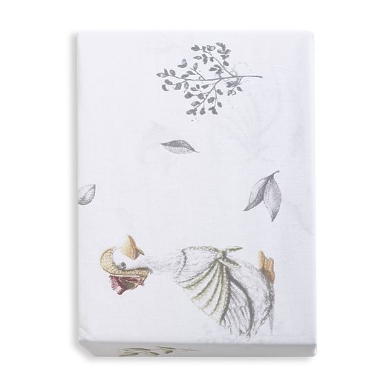 Bombažna rjuha z elastiko - Gosi (120x60 cm)