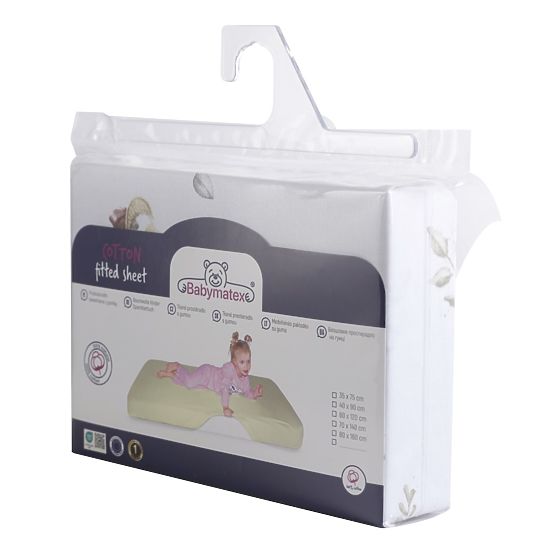 Bombažna rjuha z elastiko - Gosi (120x60 cm)