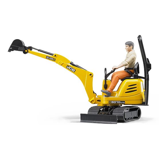 Bruder BWORLD Mikrobagri JCB s figurico