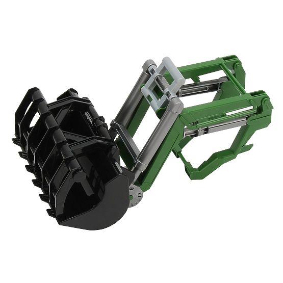 Bruder Čelni nakladalec za traktorje John Deere 6920 zeleni