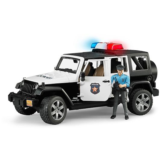 Bruder Jeep Wrangler Rubicon Policija