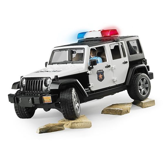 Bruder Jeep Wrangler Rubicon Policija
