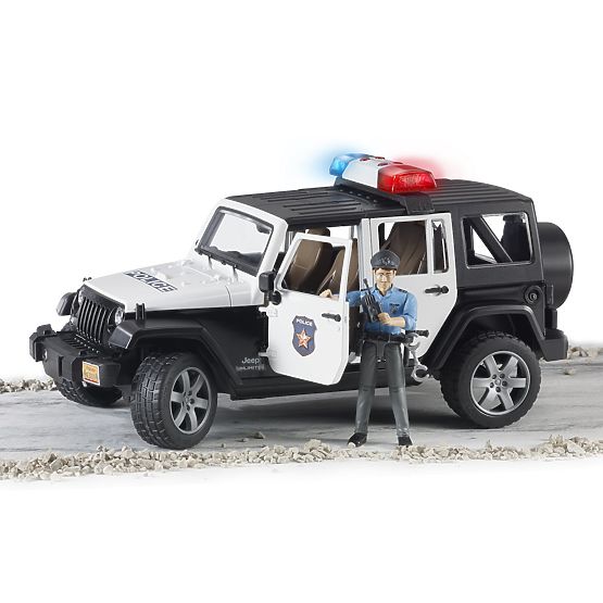 Bruder Jeep Wrangler Rubicon Policija