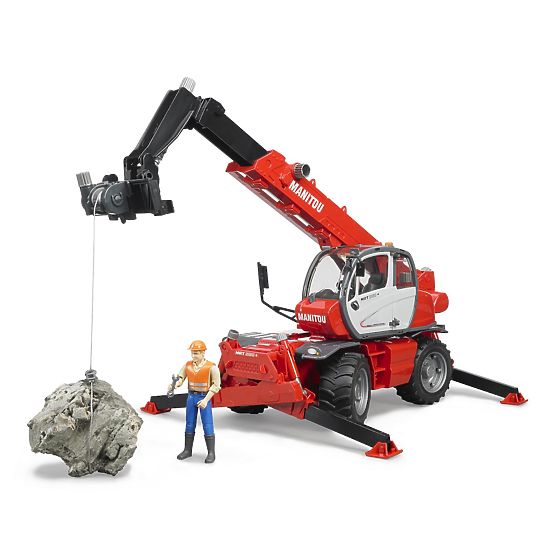 Bruder Manipulator Manitou MRT 2150 z dodatki