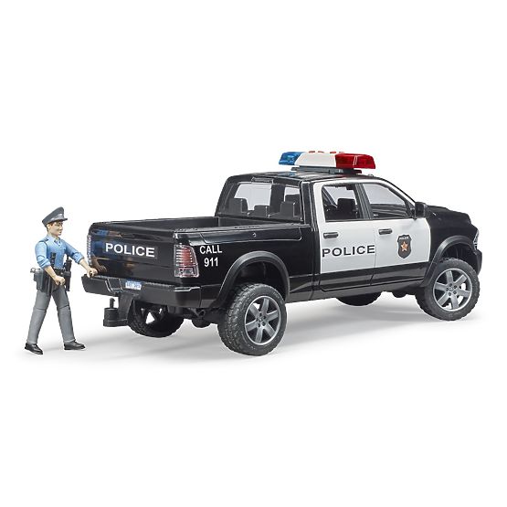 Bruder Policijski avto RAM s policistom