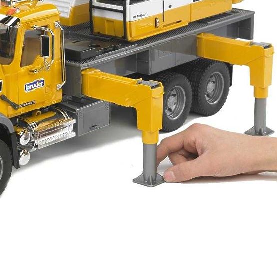 Bruder Tovornjak MACK Granit žerjav LIEBHERR